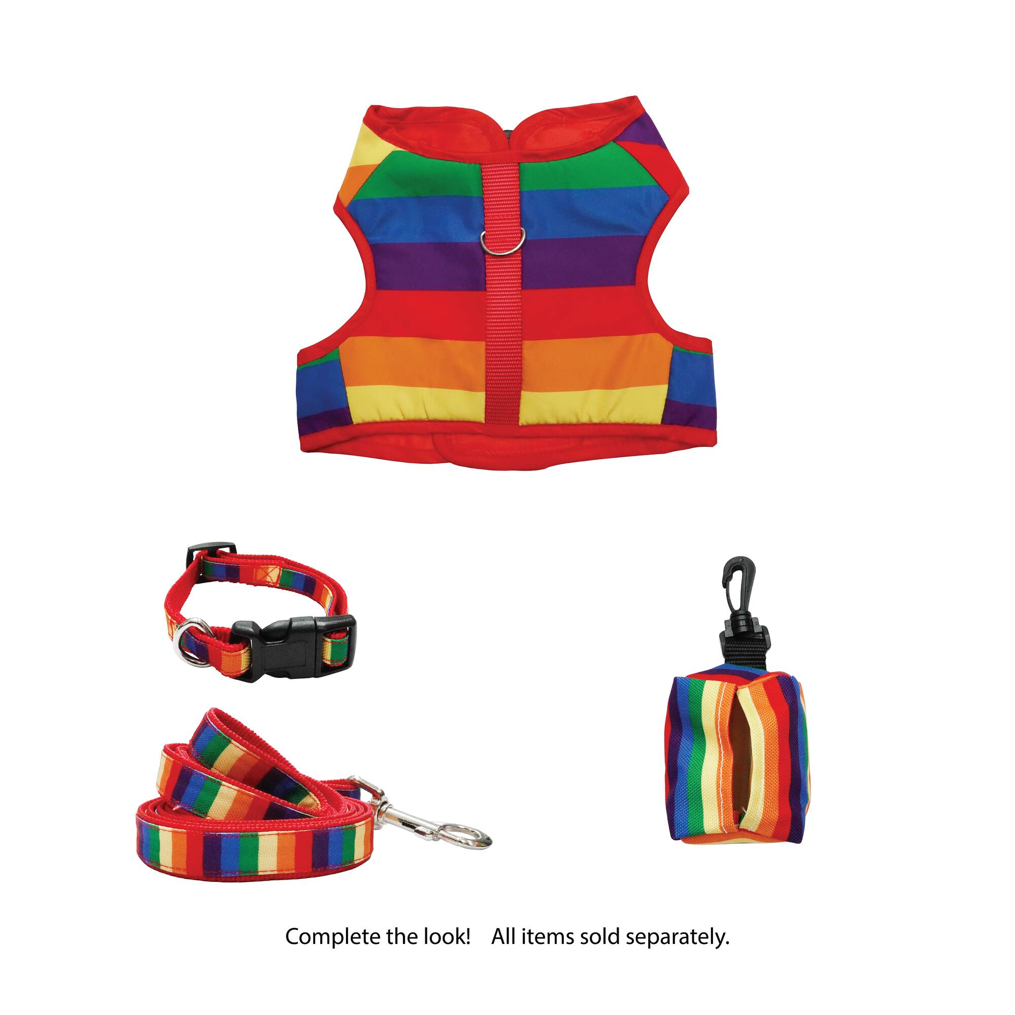 Best Furry Friends Pride Harness L-XL